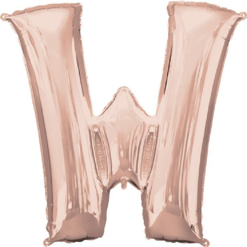 Globo Letra Rose Gold 98 cms A-Z
