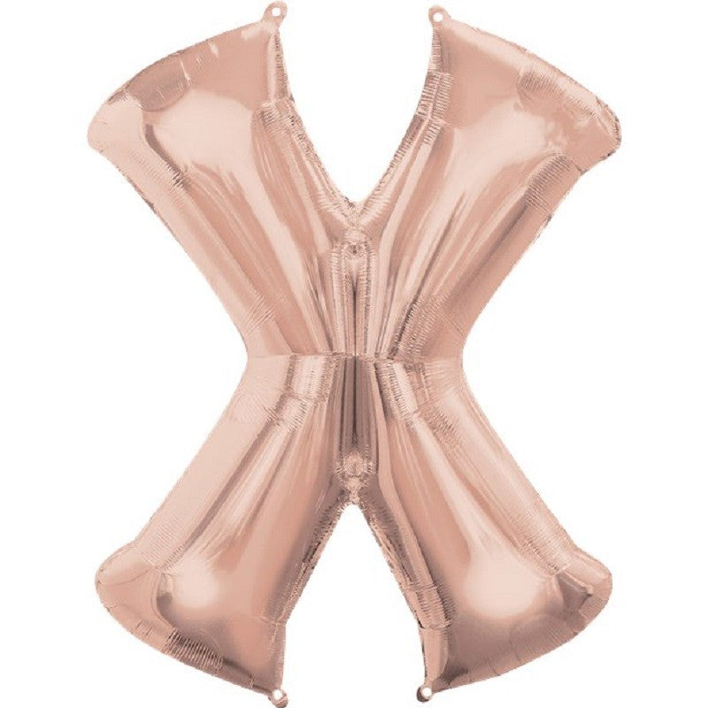 Globo Letra Rose Gold 98 cms A-Z