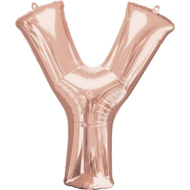 Globo Letra Rose Gold 98 cms A-Z
