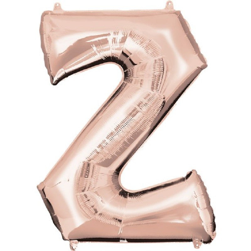 Globo Letra Rose Gold 98 cms A-Z