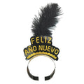 Cintillo Pluma Feliz Año Nuevo