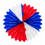 Adorno Redondo Tricolor Chile 100 cm