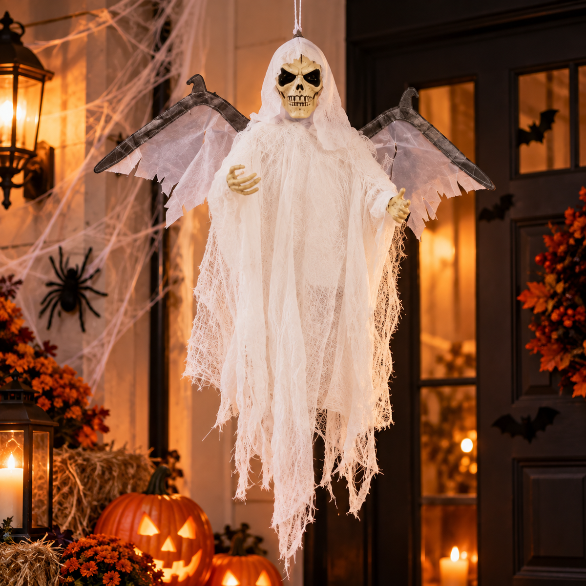 Fantasma con Ala Sonido y Movimiento Halloween