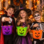 Balde Calabaza Halloween Grande