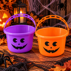 Balde Mediano Calabaza Halloween