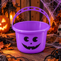 Balde Mediano Calabaza Halloween