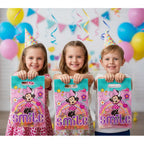 Pack Decoración Cumpleaños Minnie Mouse para 12 Personas