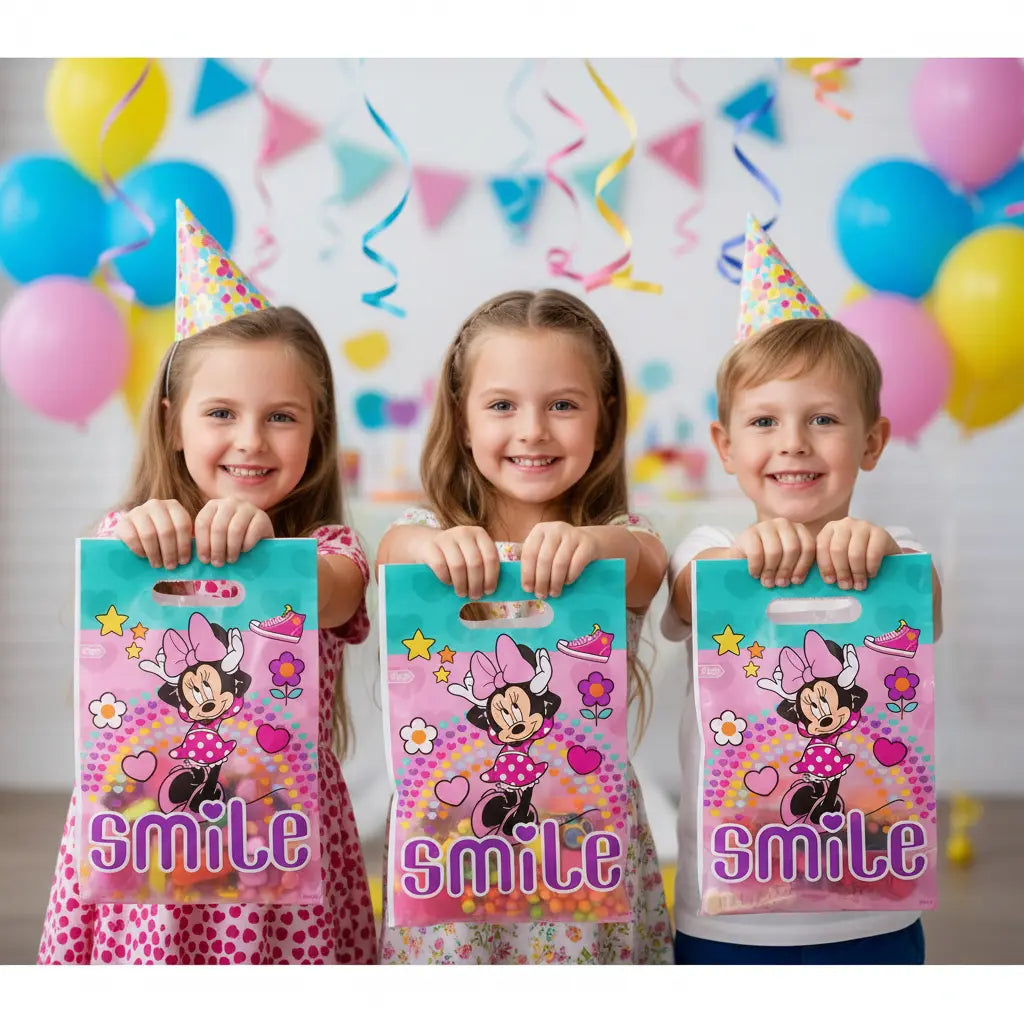Pack Decoración Cumpleaños Minnie Mouse para 36 Personas