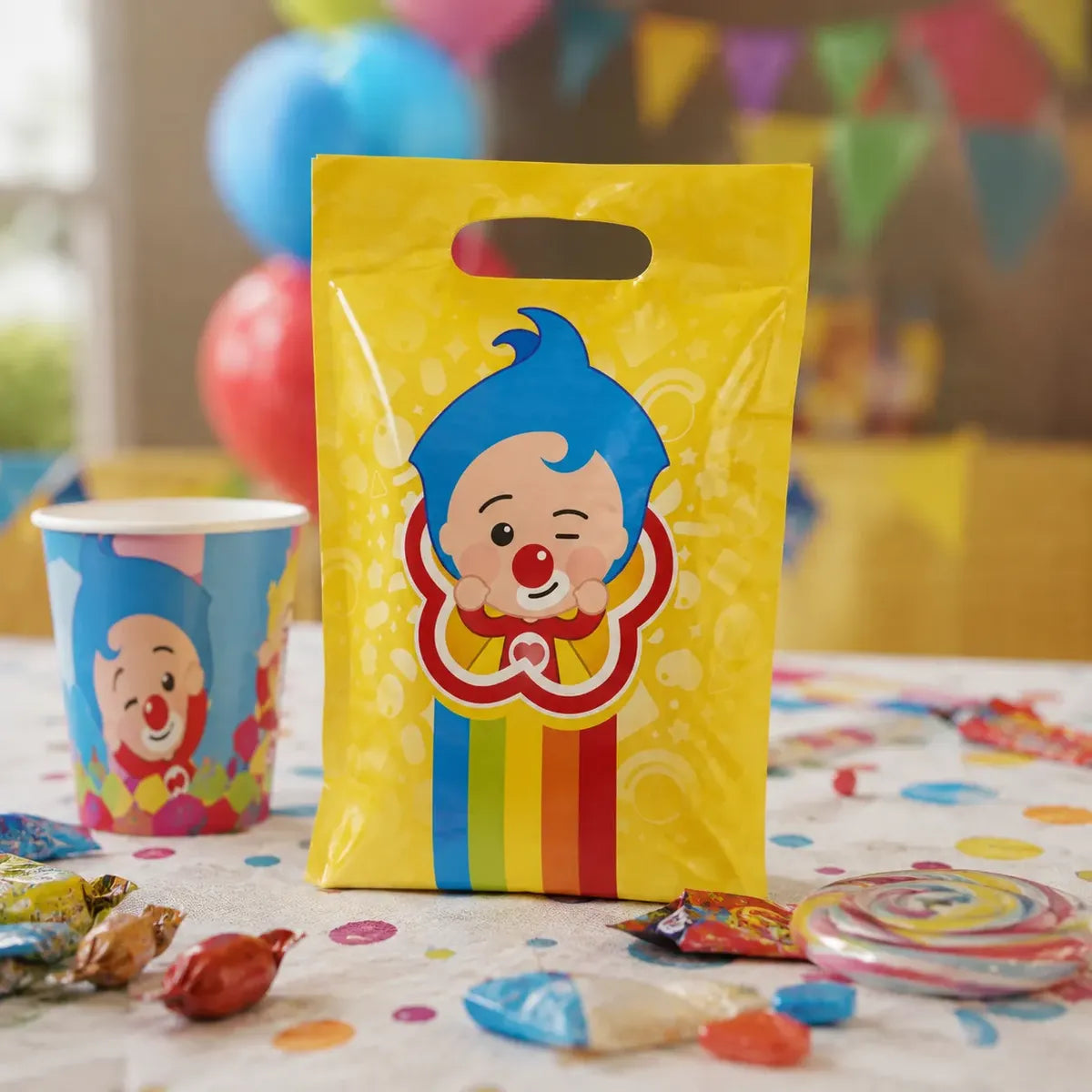 Pack Decoración Cumpleaños Plim Plim para 36 Personas