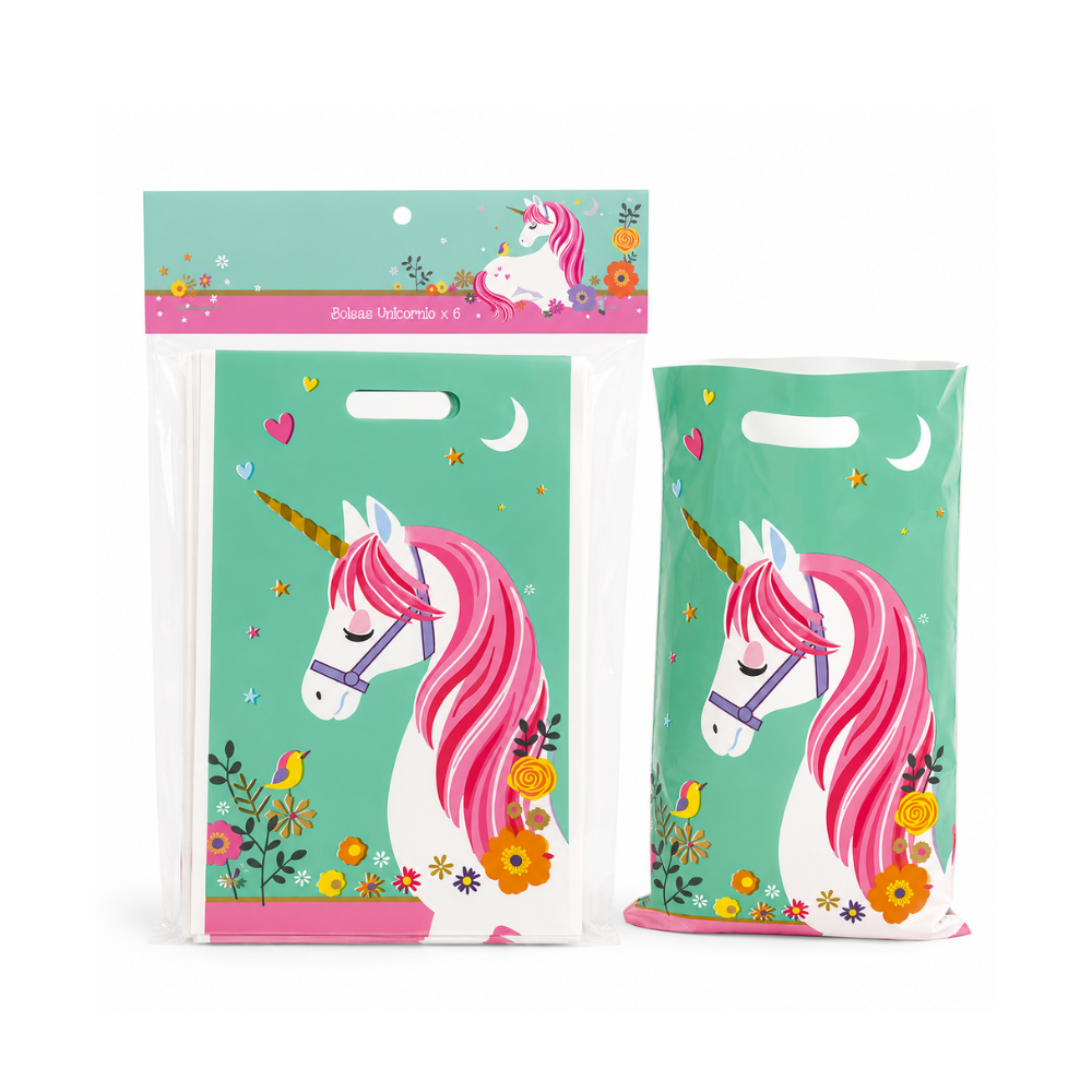 Pack Decoración Cumpleaños Unicornio Encantado para 30 Personas
