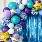 Arco Orgánico de Globos Sirena 100 Unidades