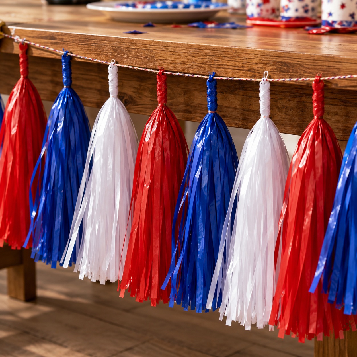 Set Decoración Fiestas Patrias Chile Viva Chile con Globos