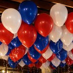 Set 50 Globos Tricolor Chile Fiestas Patrias