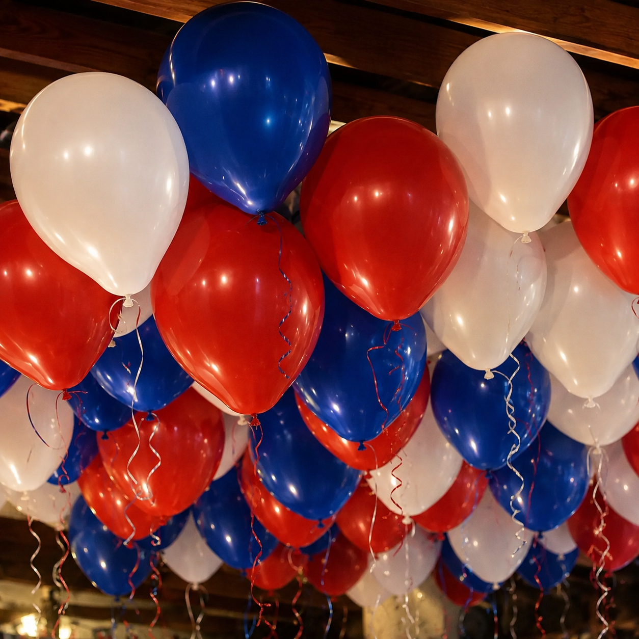Set 50 Globos Tricolor Chile Fiestas Patrias