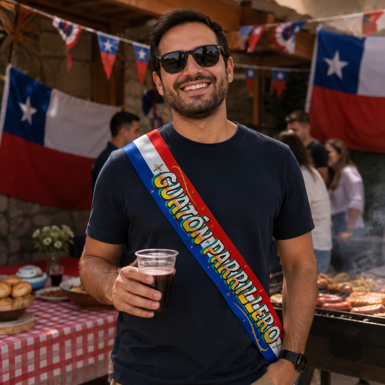 Banda Guatón Parrillero Fiestas Patrias Chile | Cotillón Activarte