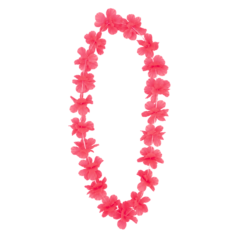 Collar Hawaiano Fucsia x 12