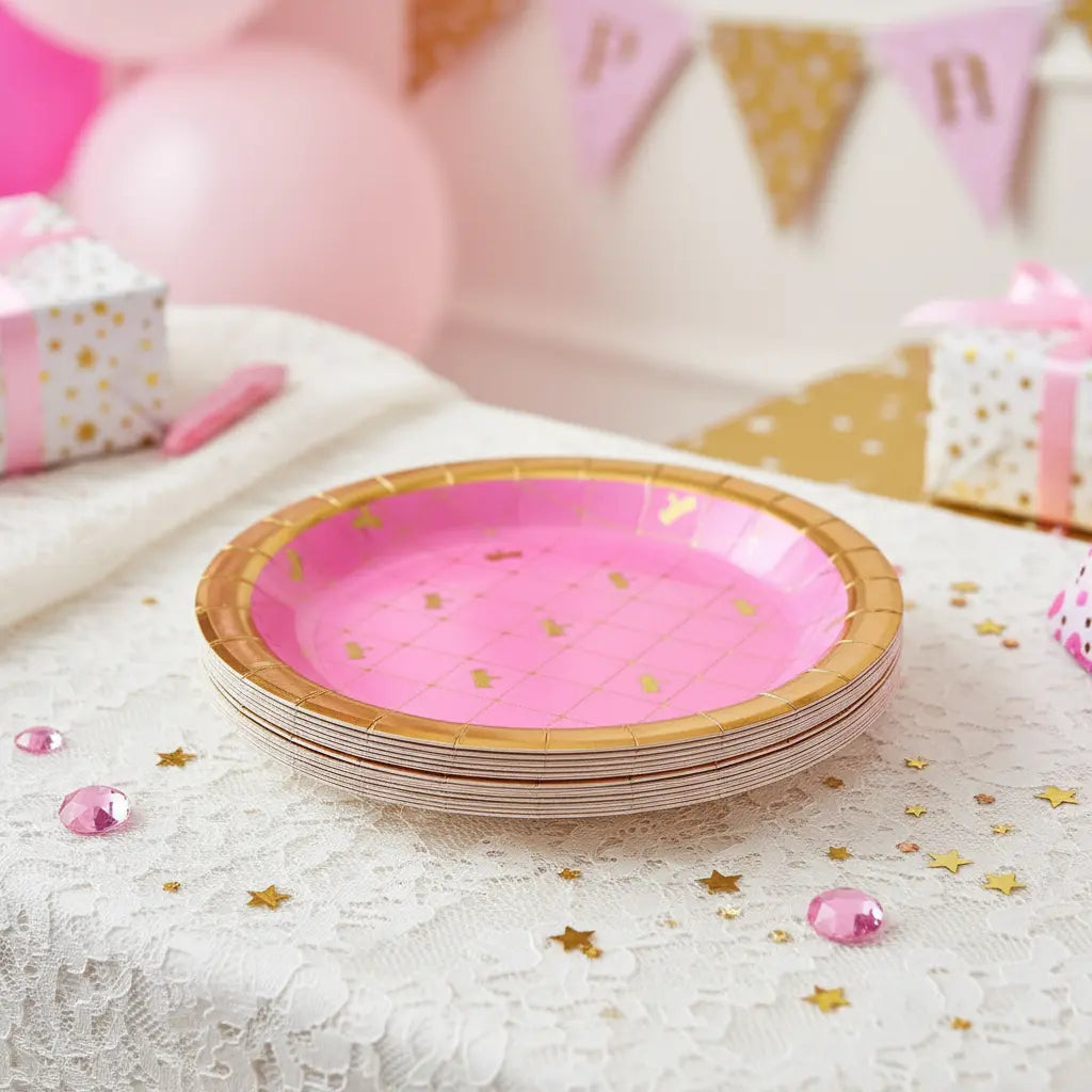Platos Cumpleaños Princesas x 6