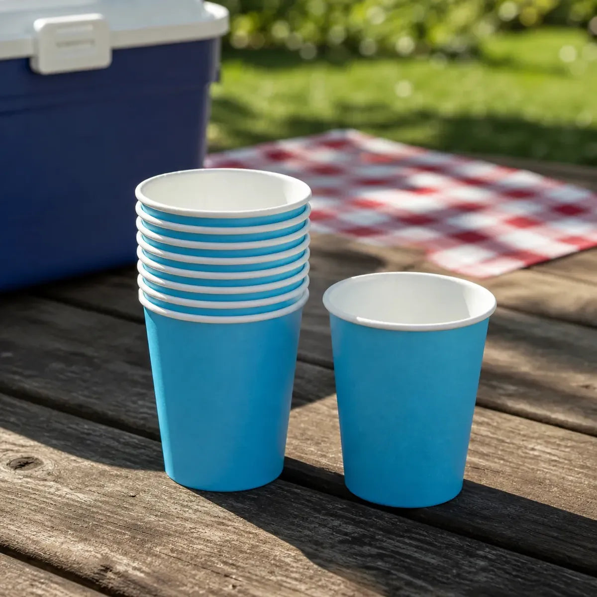 Vaso Polipapel Colores x 10