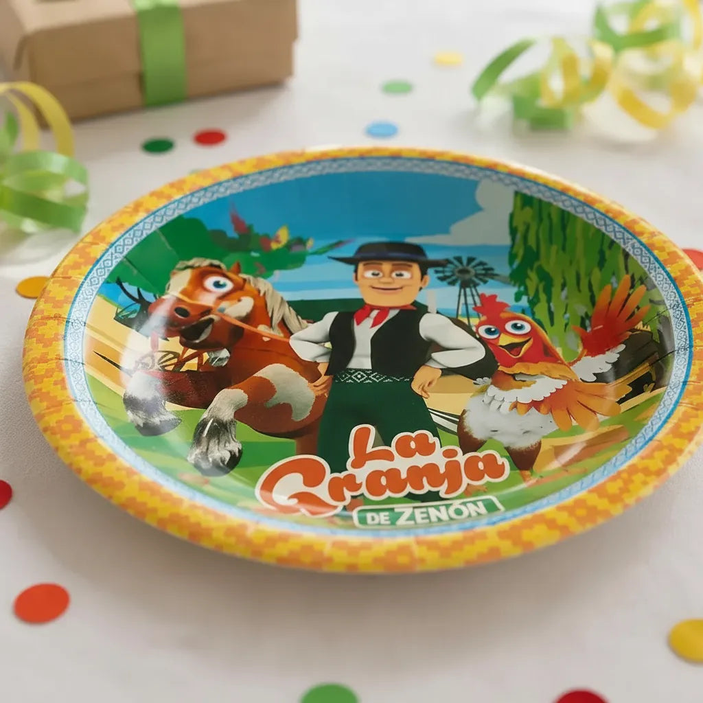 Plato La Granja de Zenón x 6