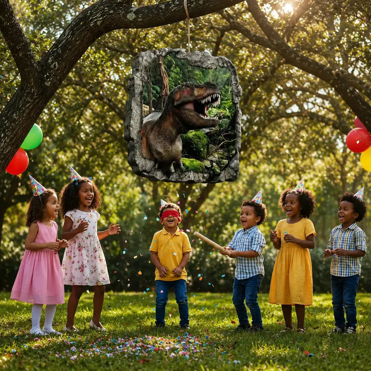 Piñata Cumpleaños Dinosaurio