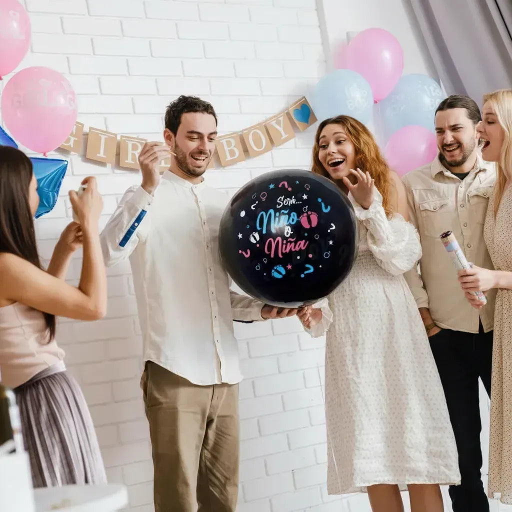 Kit Completo Revelación de Género + Globos | Cotillón Activarte