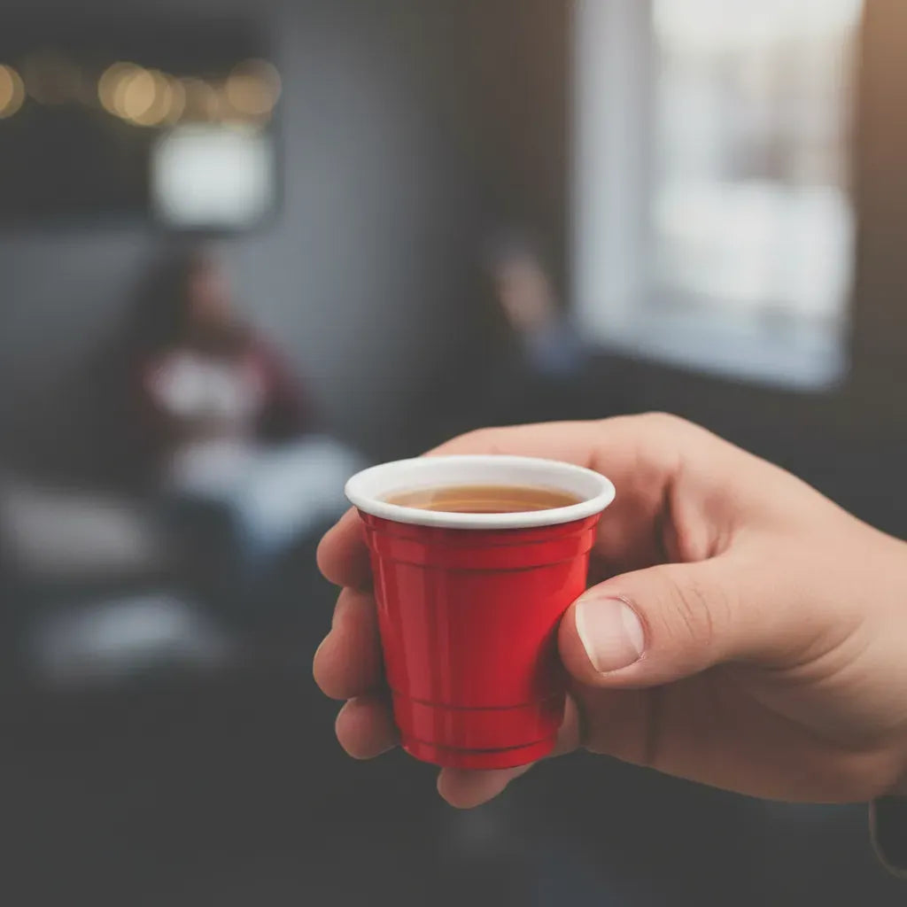 Vaso Shot Rojo x 20