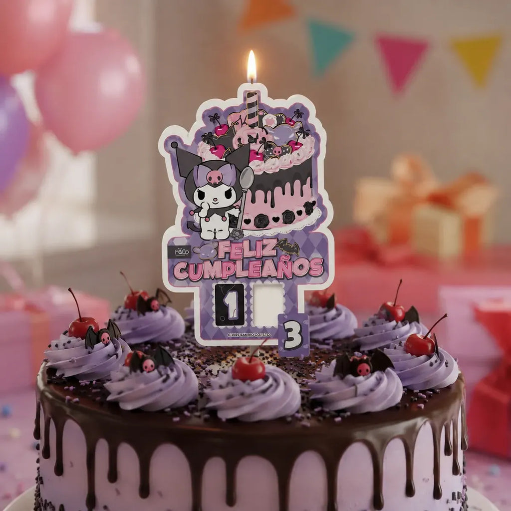 Vela Cumpleaños Kuromi