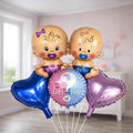 Set de Globos Metálicos para Revelación de Género | Cotillón Activarte