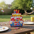 Piñata Cumpleaños Torta Feliz Cumpleaños