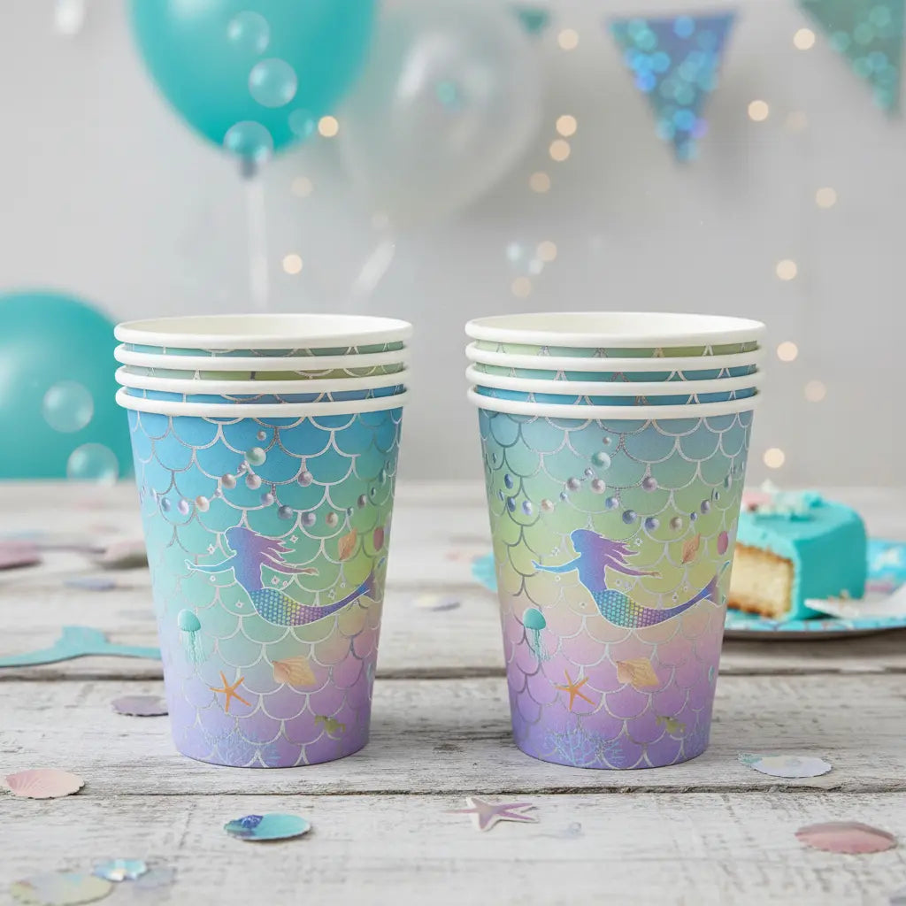 Vasos Sirena x 8