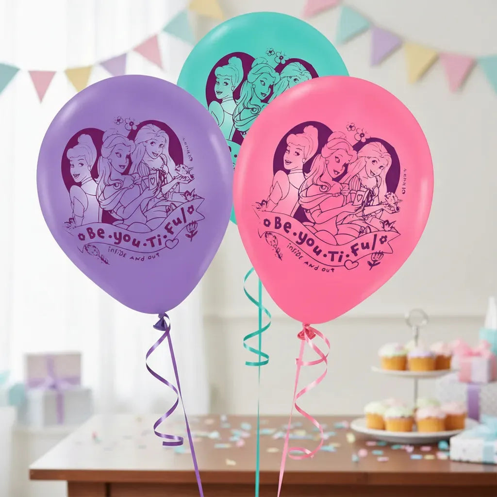 Globos Princesas Disney x 12