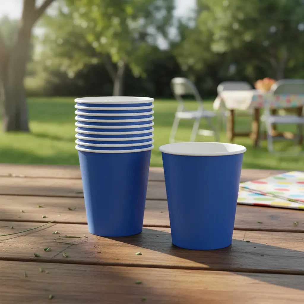 Vaso Polipapel Colores x 10
