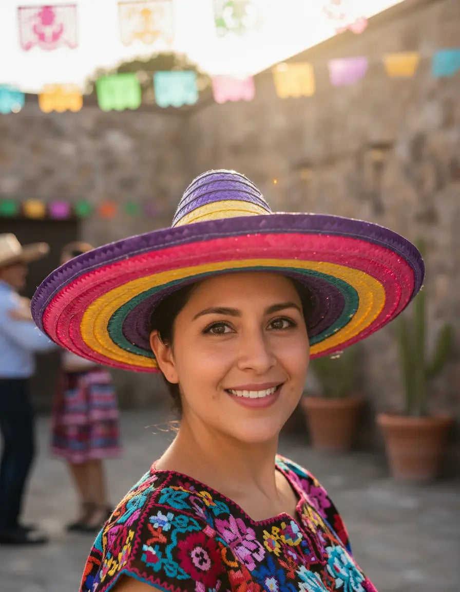 Gorro Mexicano Multicolor