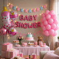 Kit Completo de Decoración Baby Shower Niña | Cotillón Activarte