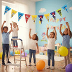Pack Decoración Cumpleaños Sonic para 18 Personas
