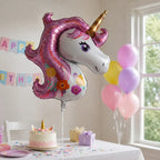 Kit Decoración Feliz Cumpleaños Unicornio + Globos | Cotillón Activarte