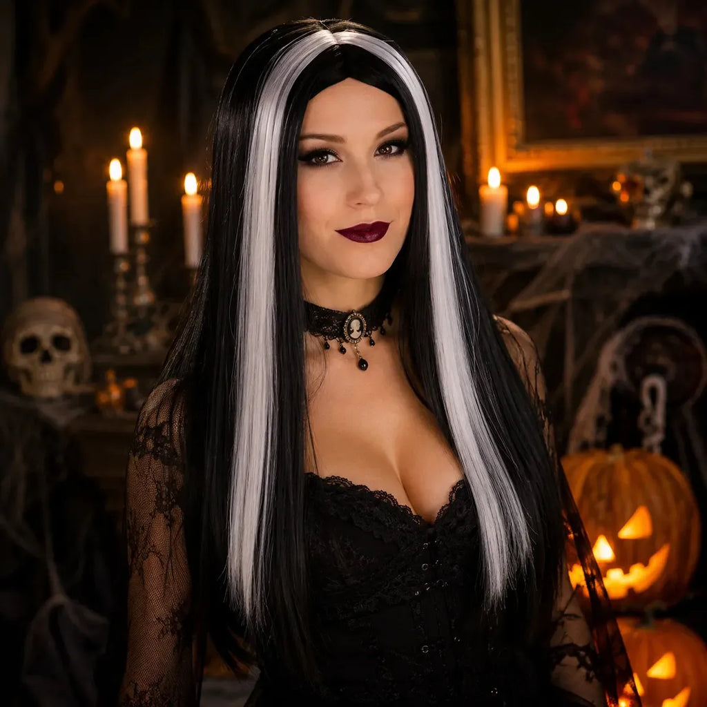 Peluca Morticia
