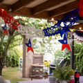 Guirnalda Estrellas Fiestas Patrias Chile 2,3 Metros