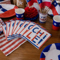 Set 20 Servilletas Chile Diseño Fiestas Patrias