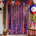 Guirnalda Cortina Metálica Tricolor Fiestas Patrias Chile