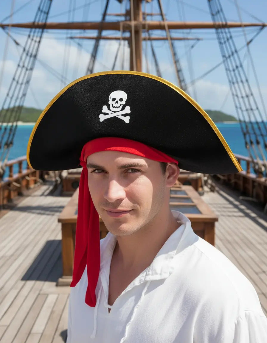Gorro Pirata Terciopelo