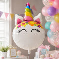 Globo Unicornio Redondo Kawaii