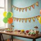 Pack Decoración Cumpleaños Animalitos para 36 Personas