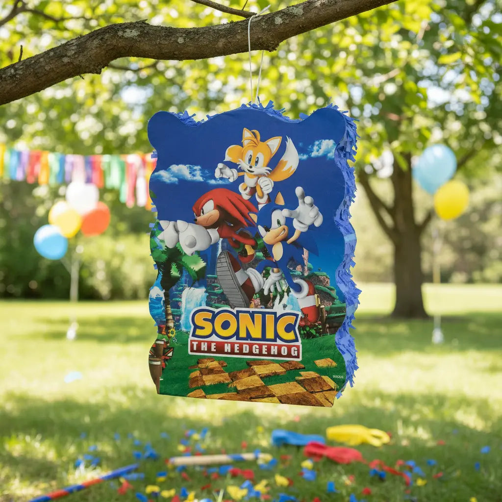 Piñata Cumpleaños Sonic