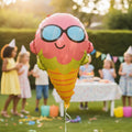 Globo Metálico Barquillo Helado