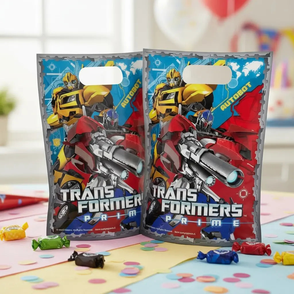 Bolsa Dulces Transformers Diseño x 6