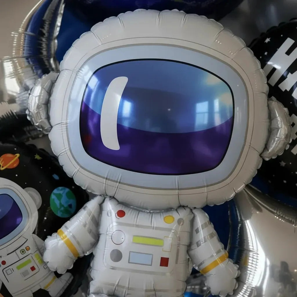 Kit Decoración Globos Cumpleaños Espacial Astronauta | Cotillón Activarte