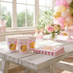 Kit Baby Shower Niña 12 Personas | Vasos y Servilletas | Cotillón Activarte