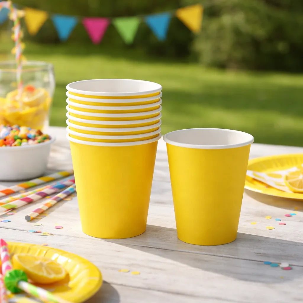 Vaso Polipapel Colores x 10