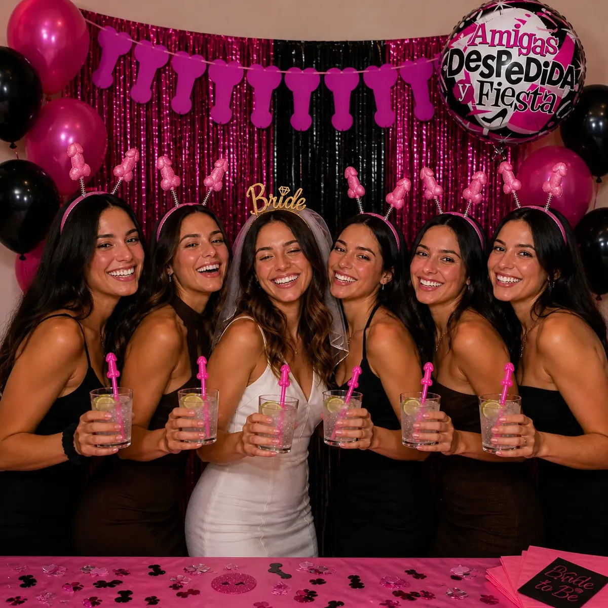 Pack Completo Despedida de Soltera para 20 Personas | Cotillón Activarte